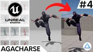 Importar y animar un personaje 3D / Unreal Engine 5 Tutorial/ 4-CAP/ Agacharse