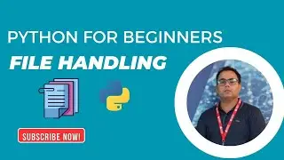 File Handling in Python | Open, Read, Write & Append Files | Python for Beginners