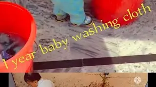 Noor Apna kapra wash kar rehi😊kidslife withnaina #funny #funny #wash #surfers