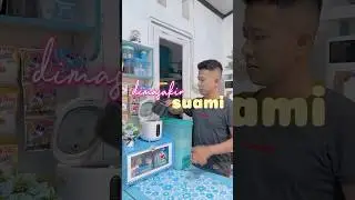 DIMASAKIN PAK SUAMI PAKAI KOMPOR INDUKSI By @mitoelectronic2148
