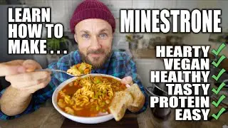 AMAZING Minestrone 🍲 Soup Season Is Here 🍂