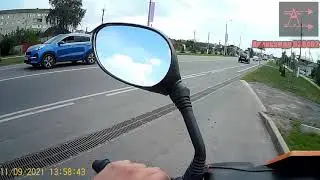 Покатушки на скутере в ПГТ 