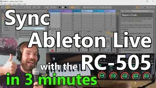 How to Sync Ableton Live with the RC-505 - Dec 13th '20