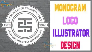 Logo Design In Illustrator Monogram Logo Design Tutorial