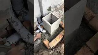 Rcc 12”x 12” chamber.concrete main hole construction. 12”x 12”hodi bnany ka tarika