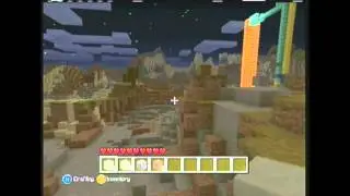 trying to blow up my xbox 360 minecraft world