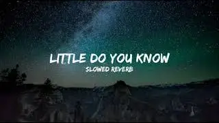 Little do you know - Slowed Reverb