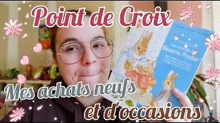 🧵✂️Point de Croix : Mes Achats de l'été (Neuf et D'occaz')