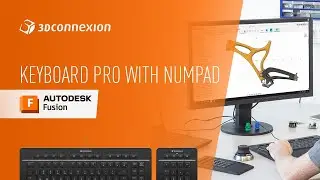 Fusion x 3Dconnexion - Keyboard Pro benefits and features