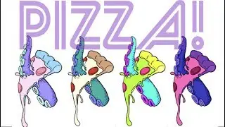 TENTACLE PIZZA ART (+ SHIRTS!)