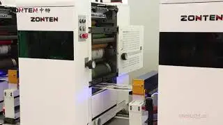 ZTJ 330/520 ZONTEN Offset Press Label Printing Machine