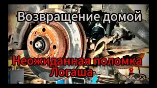 Возвращение домой и неожиданный сюрприз в дороге!