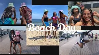 Beach Day Vlog⛱⛱ #beachday #sisters #fun #quarantine