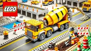 Lego Technic Concrete Mixer Truck 🚛 Lego Auto Tech