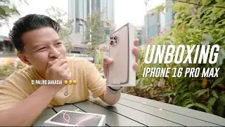 UNBOXING IPHONE 16 PRO MAX 🇮🇩  - CANTIK BANGET DESERT TITANIUM INI‼️