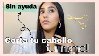 COMO CORTAR EL CABELLO RECTO//HAZLO TÚ MISMA✨