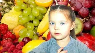 УГАДЫВАЕМ ФРУКТЫ, С ЗАВЯЗАННЫМИ ГЛАЗАМИ )