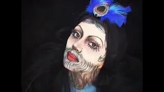 Beard Woman Makeup