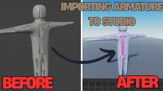 How to import blender rig into studio (BLENDER & ROBLOX)