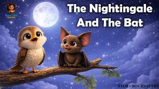 🐦 The Nightingale And The Bat 🦇 | English Moral Story For Kids 📖