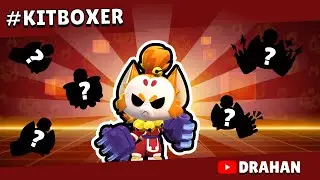 Kitboxer Brawl Stars pins - Timelapse #brawlstars #kit