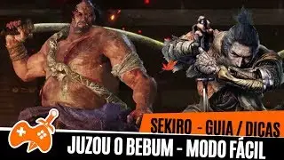 Sekiro Tips #06 - Juzou the Drunkard how to kill EASY / Easy Mode [Juzou Drunkard] [Guide]