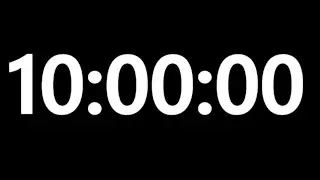 10 Hour Countdown Timer | 10 Hour Timer | 10 Hour | Countdown | Alarm Clock | Ambience Sounds