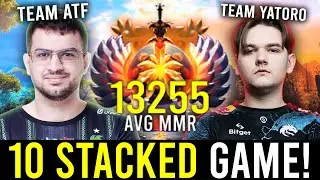10 PRO's STACKED ALLSTAR - TEAM ATF vs TEAM YATORO!