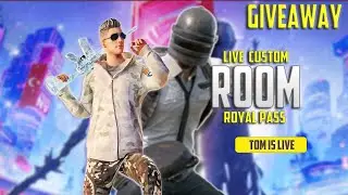 LIVE CUSTOM ROOM 1V1 #tdm #royalpassgiveaway #TOMISLIVE