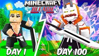 I Survived 100 Days as Ichigo Kurosaki in Bleach Minecraft… Here’s What Happened