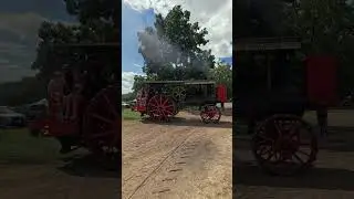 Lootens & Sons Excavating - Steam Traction Engine Tractor 🚜 Sycamore Illinois Tractor Show #shorts