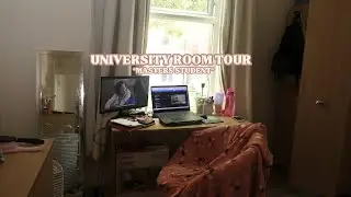 masters student university room tour *university of nottingham*
