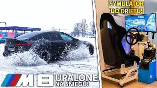 M8 nie ma LEKKO! | Mój SYMULATOR do DRIFTU! CZY ODZWIERCIEDLA RZECZYWISTOŚĆ? +gadżety od Xblitz
