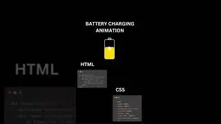 Battery Charging Animation. 