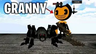 Granny is an NPC! Bendy Baldi Hello Neighbor Slendrina Granny 1.7 Outwitt Mod