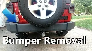 How to Remove Your Jeep Wrangler Bumper (JK)