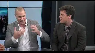 Nigel Barker and the My City Winner on Fox19 - Mimeo Photos
