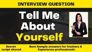 HOW TO ANSWER 'TELL ME ABOUT YOURSELF' AS A FRESHER || SCRIPT SHARED.