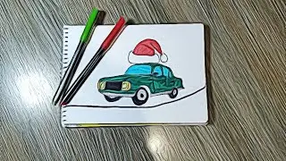 Учимся рисовать машину. Москвич 412.