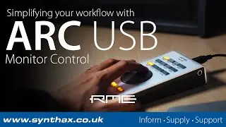 RME ARC USB - Simplifying Your Workflow: Monitor Control