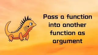 Zig | How to pass a Function into another Function as Argument | Tutorial 78