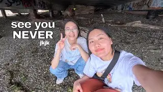 LAST DAYS WITH MY FRIEND BEFORE SHE LEAVES TO STUDY ABROAD