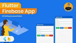 03 Setting Up Layout Button - Flutter Firebase Basic CRUD Tutorial