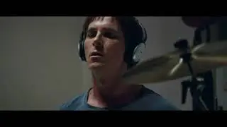 Christian Bale Bangs the Drums