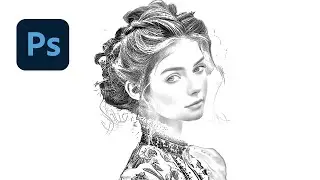 Pencil Sketch Effect -  Photoshop Tutorial