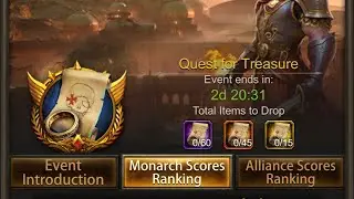 Evony Kings Problem Solved for Quest of Treasure New Event | Watch in Hindi and English