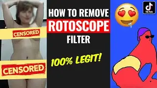 HOW TO REMOVE ROTOSCOPE FILTER | TIKTOK | 3 METHODS | 100% WORKING | HOW TO 101 - OFFICIAL (9)