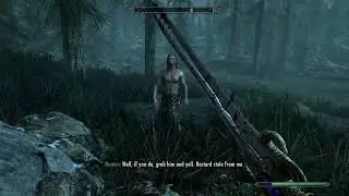 When you meet the Fugitive in Skyrim