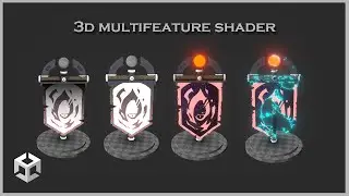 Unity - 3D multifeature shader