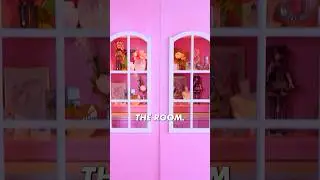 I Built a Lifesize Barbie Mansion in my Room! #art #custom #doll #dollhouse #diy #interiordesign